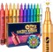 Sparkle Metallic Art Glitter Pens for Scrapbook Supplies 12 Pieces